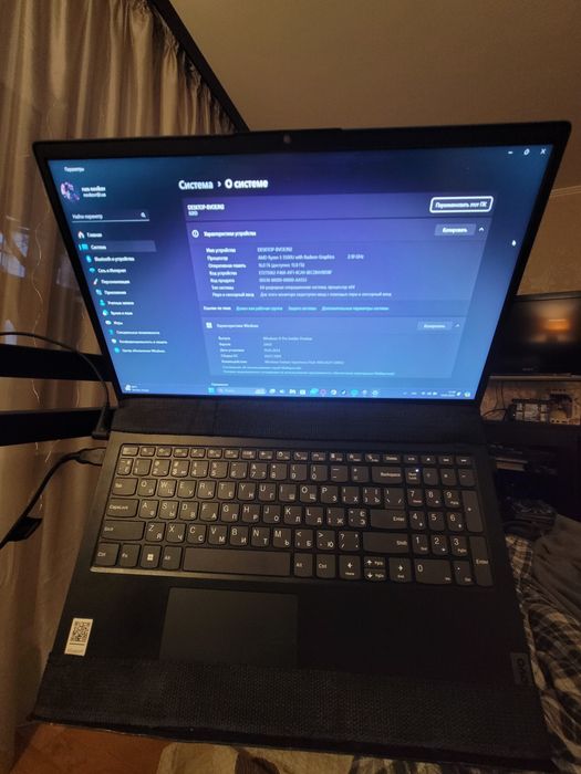 Ноутбук Lenovo V15 G2 ALC (82KD002RRA) Black / AMD Ryzen 5 5500U / RAM
