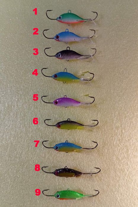 Балансир мікрон карась ціна за набір 9шт. 350 гривень.