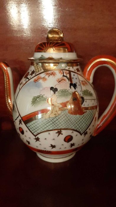 Serviço de chá muito antigo (mais de 100 anos)