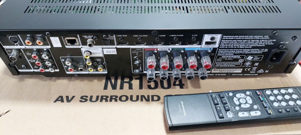 Amplificador home cinema Marantz NR1504