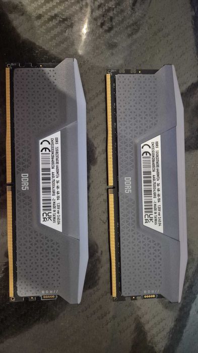 Corsair Vengeance RGB DDR5 32GB (2 x 16 GB) 6400 MHz CL3664739215143042121