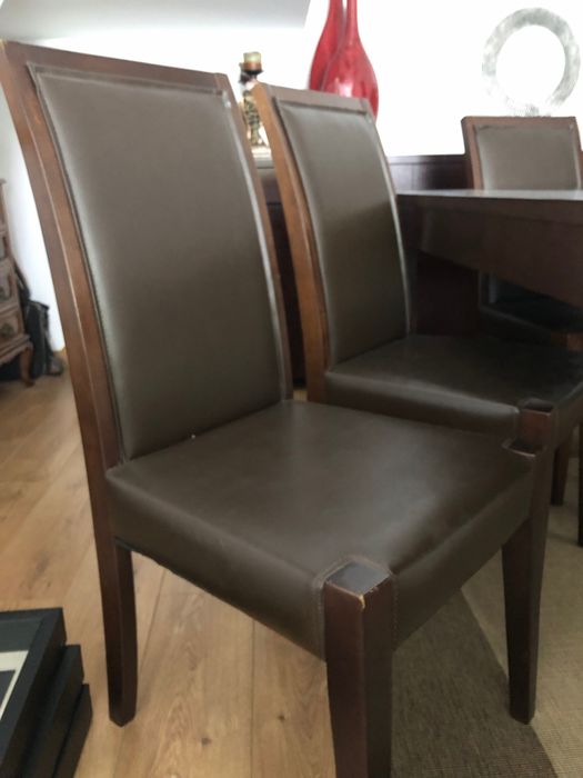 Mesa e cadeiras vintage