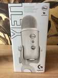 Mikrofon Blue yeti Logitech biały NOWY.