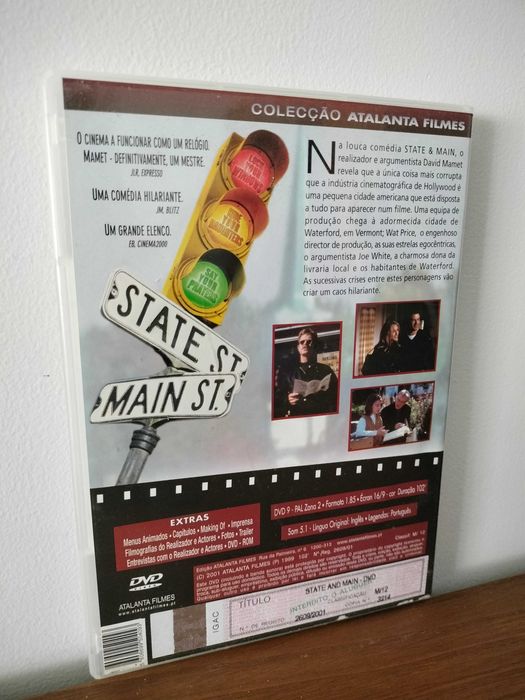 Filme DVD: State and Main