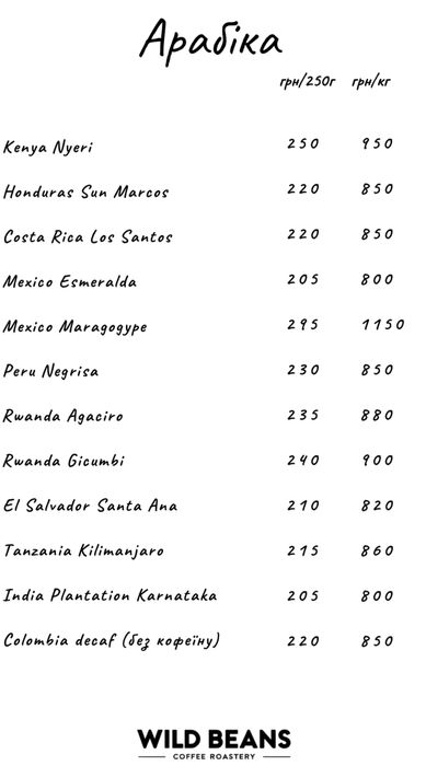 Кава, кава зернова, кава для бізнесу