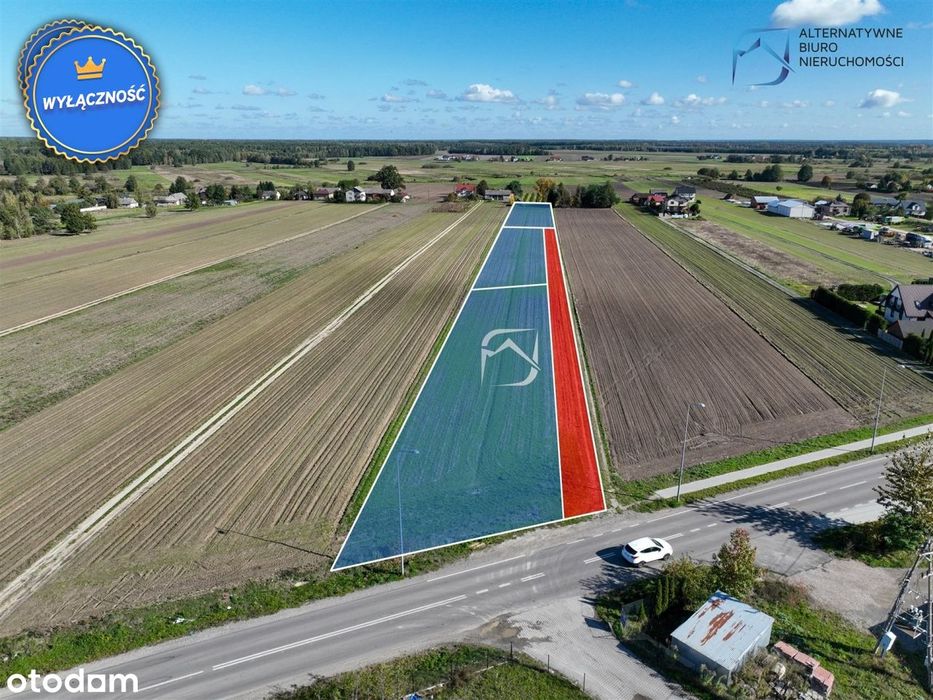 Atrakcyjne działki z możliwością uzyskania WZ