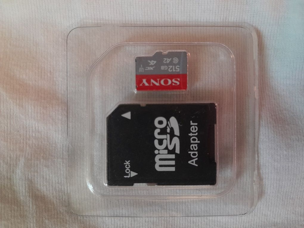 Micro sd SONY 512 gb