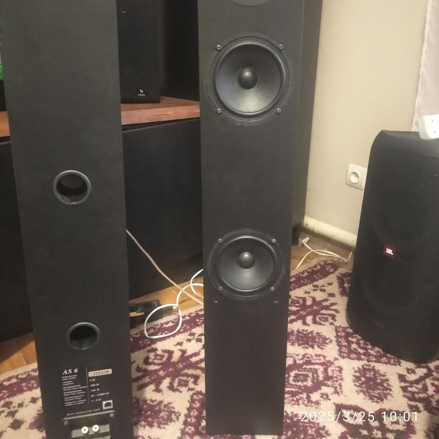 Колонки guabral rx 1600