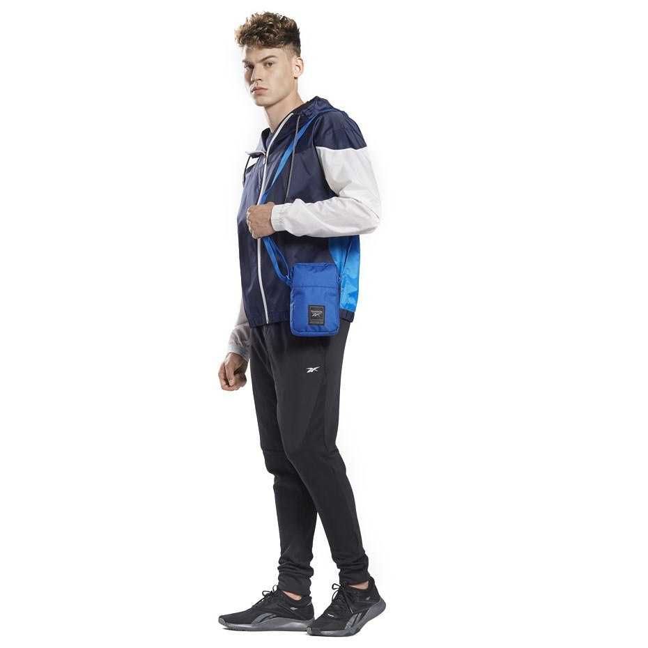 Torebka na ramię Reebok Workout Ready City Bag niebieska