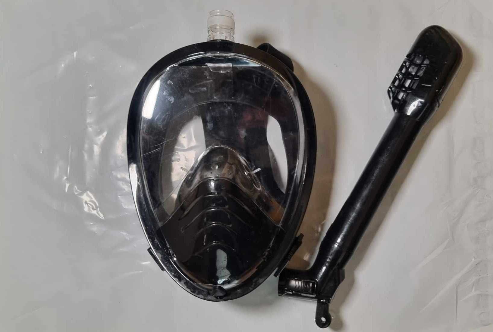 Maska do nurkowania pływania z fajką L/XL