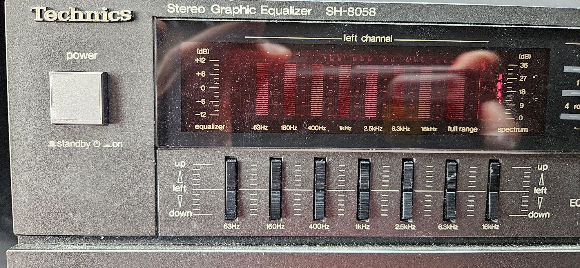Technics stereo graphic equalizer  SH-8058