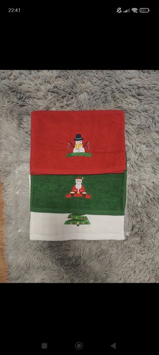 Ręczniki Świąteczne - 3pak