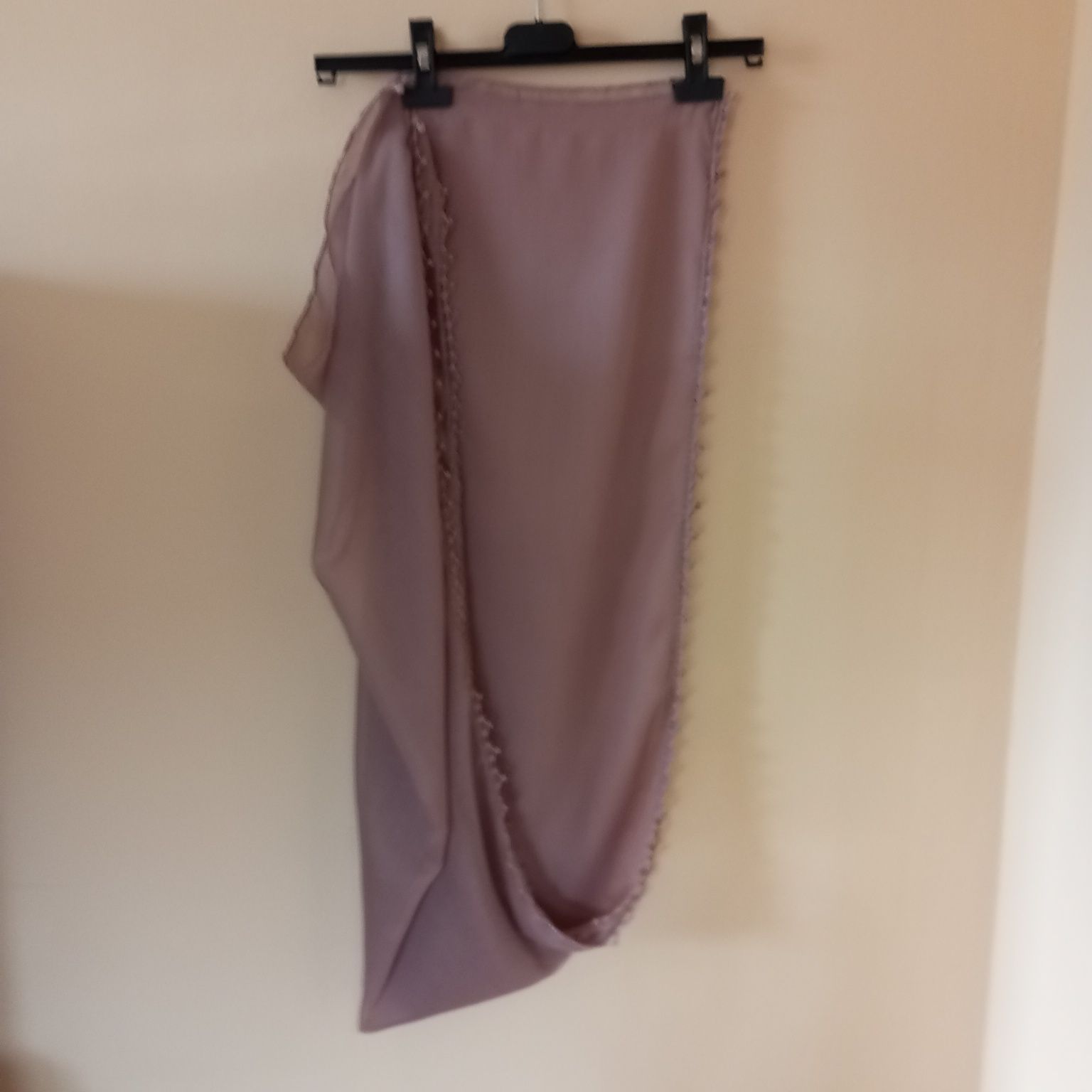długi cienki szalik/letni turban/ opaska plażowa - 175x60 cm