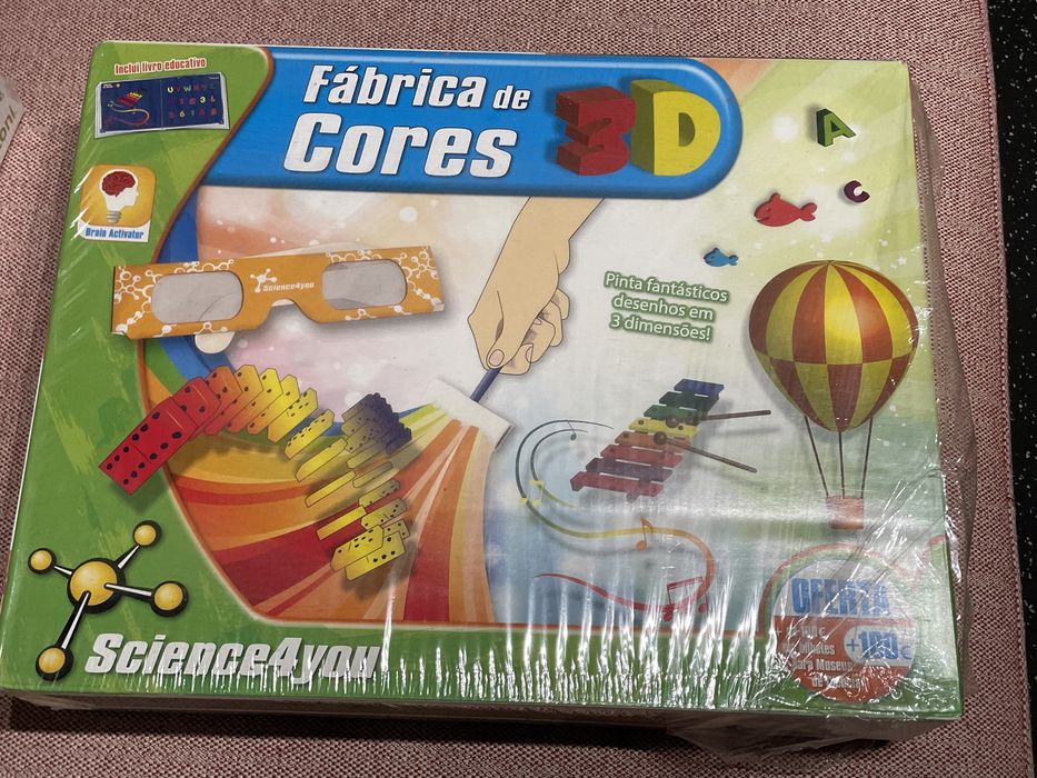 Jogo Science4You Fábrica de Cores Selado