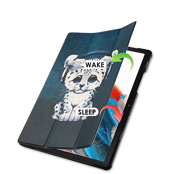 Etui Braders Smartcase do Galaxy Tab A8/10.5 Sad Cat