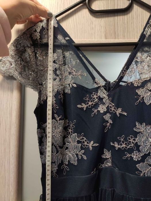 Sukienka maxi na sylwestra / wesele / imprezy r. 36