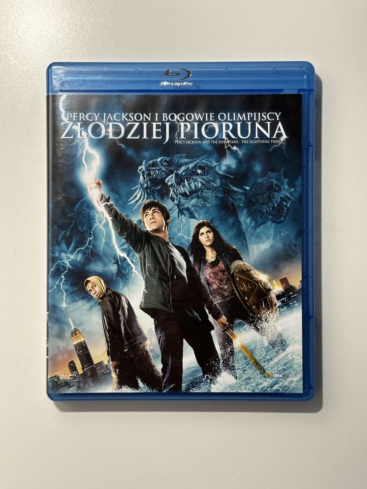 Percy Jackson i Bogowie Olimpijscy Złodziej Pioruna Blu-ray Dubbing PL