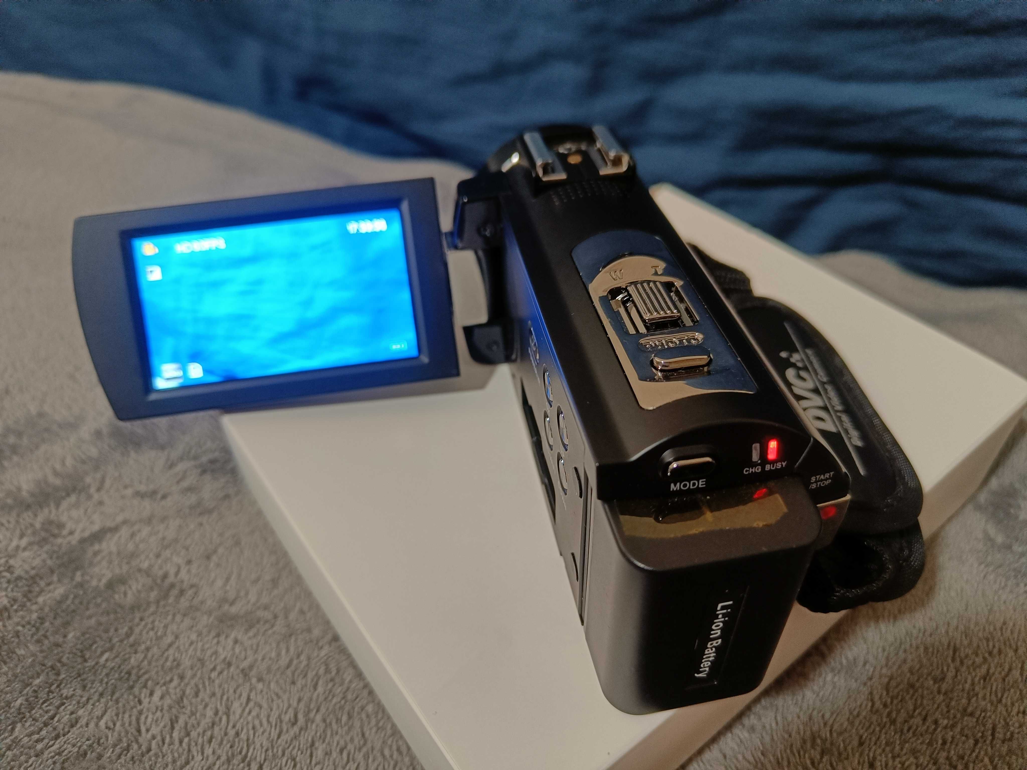 Kamera cyfrowa DVC Ordro HDR – AE8 4k z bogatym wyposażeniem + lampa
