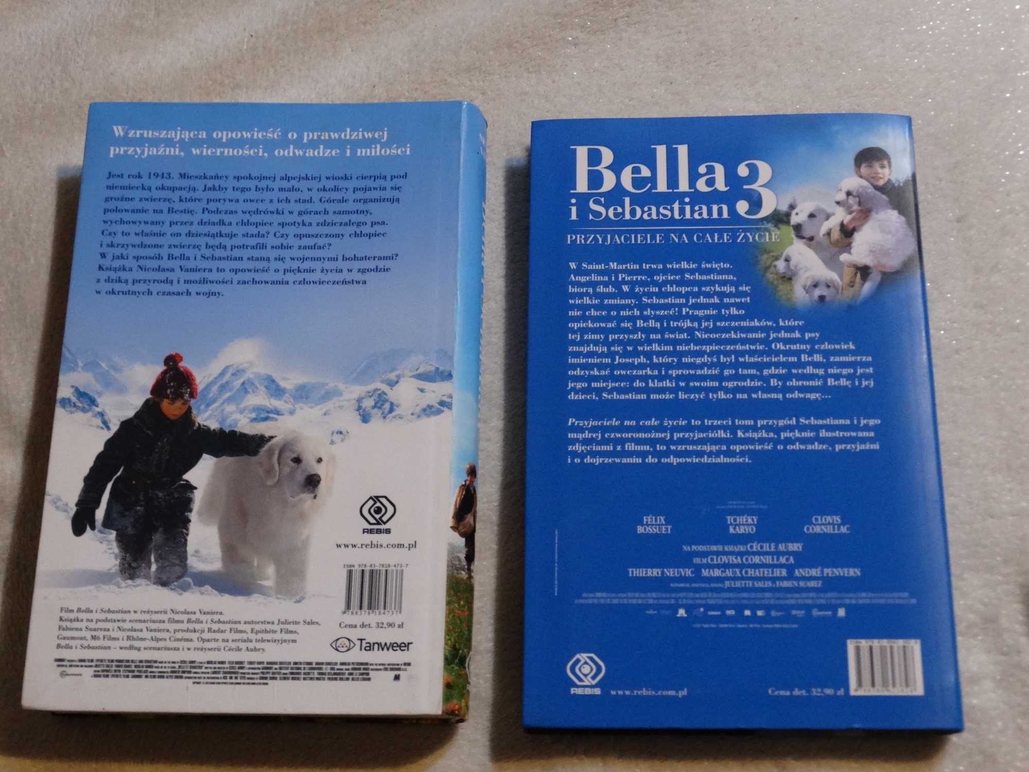Książki Bella i Sebastian 1 i 3 zestaw