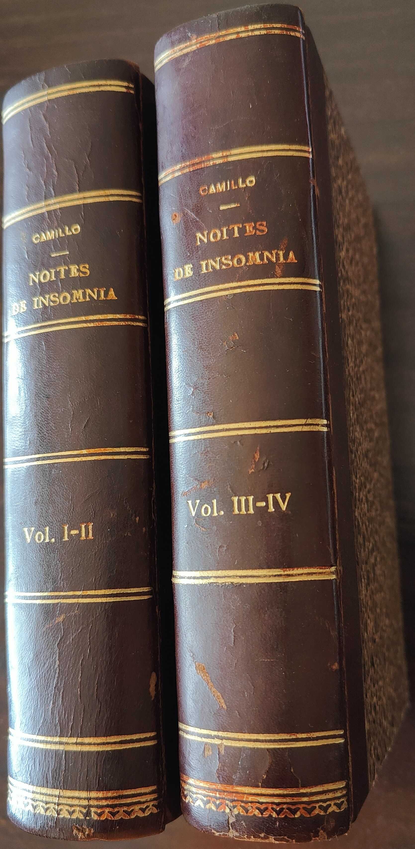 Camillo Castelo Branco - Noites de Insomnia Vol. I-II e Vol III-IV