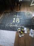 18 urodziny baner + zestaw dodatkow