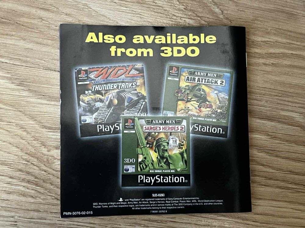 Warriors of Might and Magic Ps1