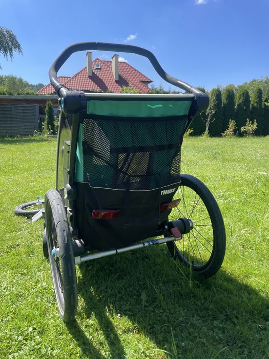 2w1 THULE Chariot Lite 1  przyczepka rowerowa - spacerówka terenowa