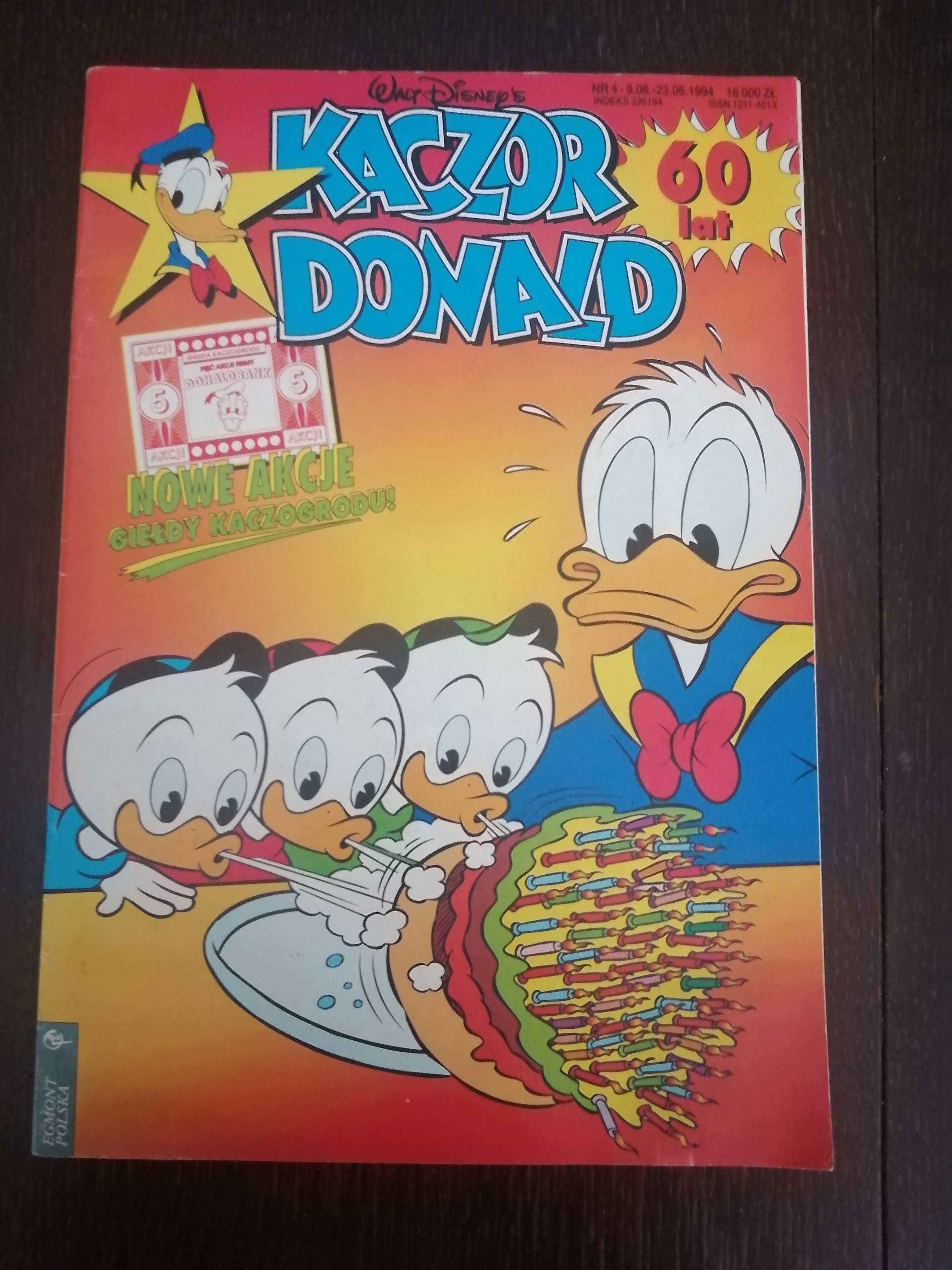 Komiks, gazeta "Kaczor Donald" 1994