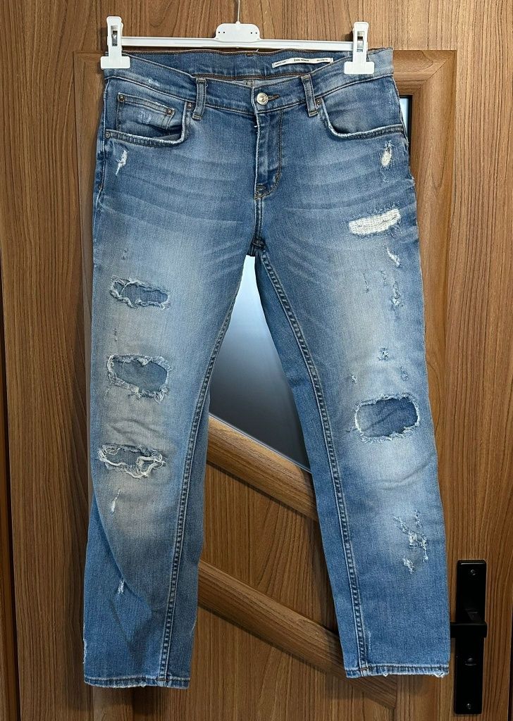 Zara spodnie jeansy damskie r. M 38