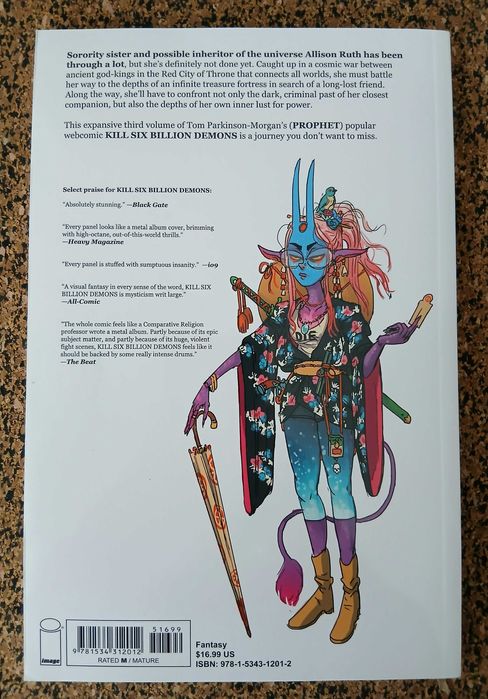 BD - Kill Six Billion Demons: Book Three