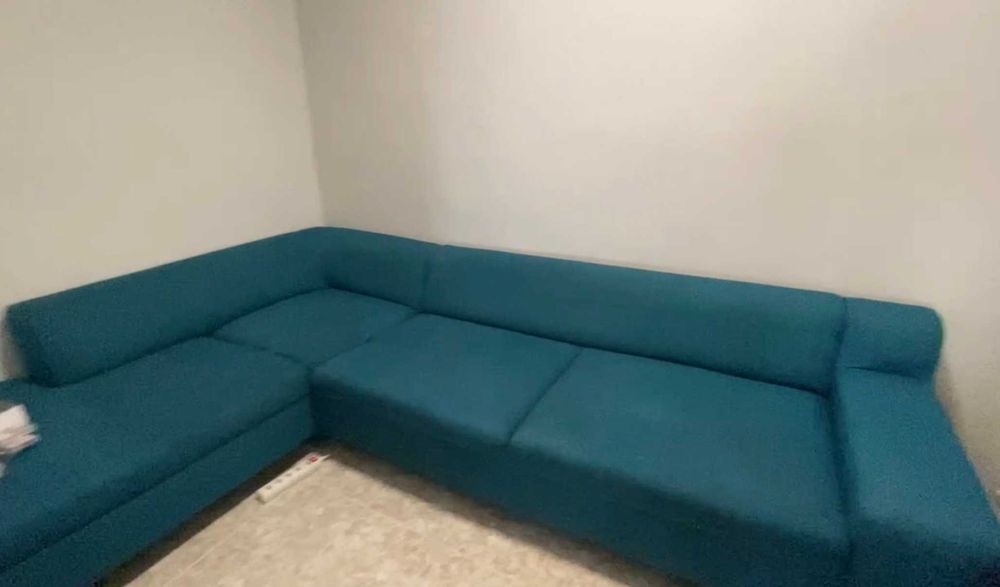 Sofá Grande Chaise Longue - Usado, sem transporte