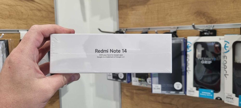 Магазин NEW Xiaomi Redmi Note 14 4G 6/128GB Midnight Black Гарантiя