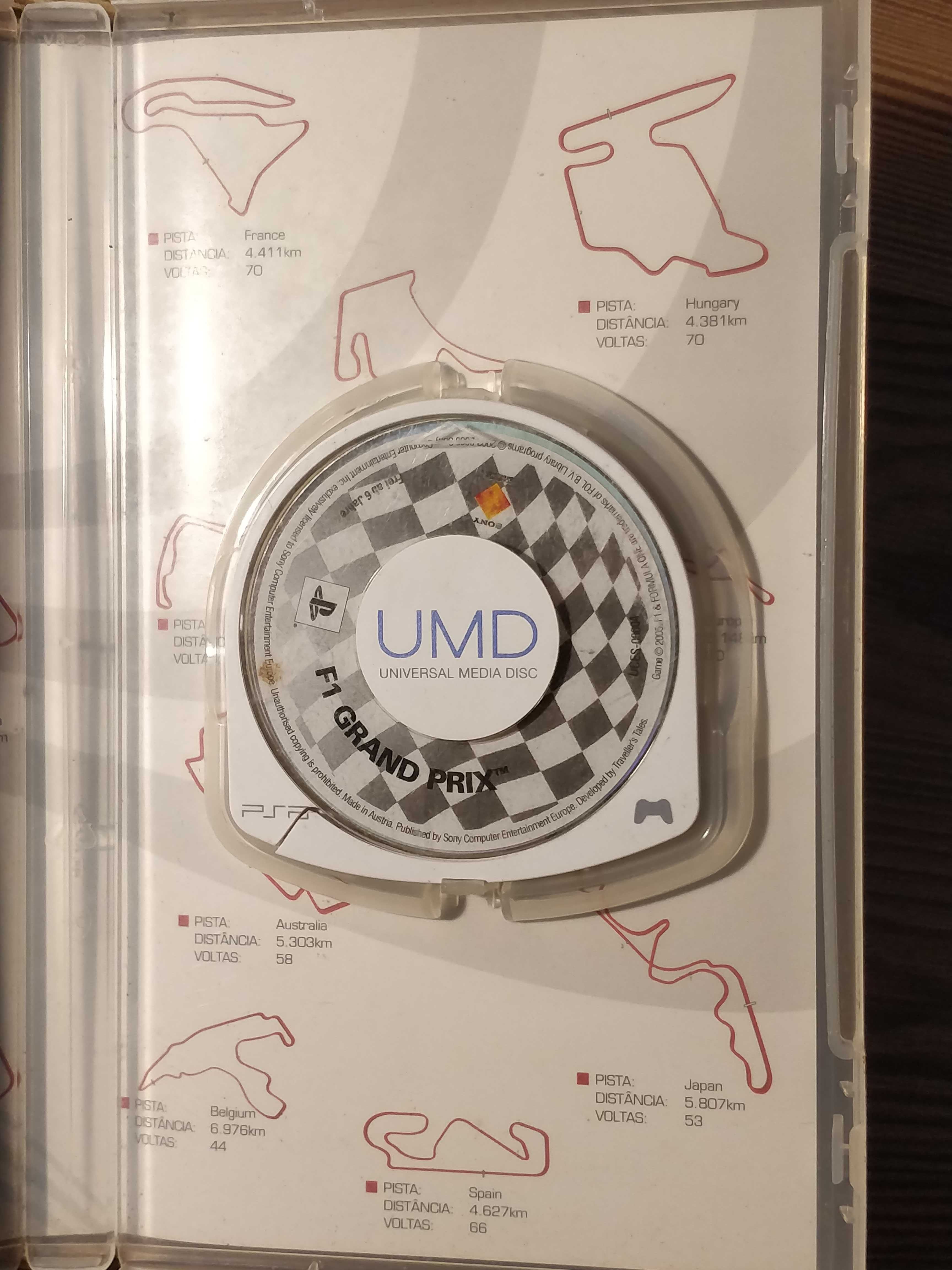 Jogo PSP Grand Prix Fórmula 1