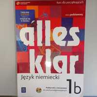 Alles klar 1b + płyta CD niemiecki podręcznik z ćwiczeniami