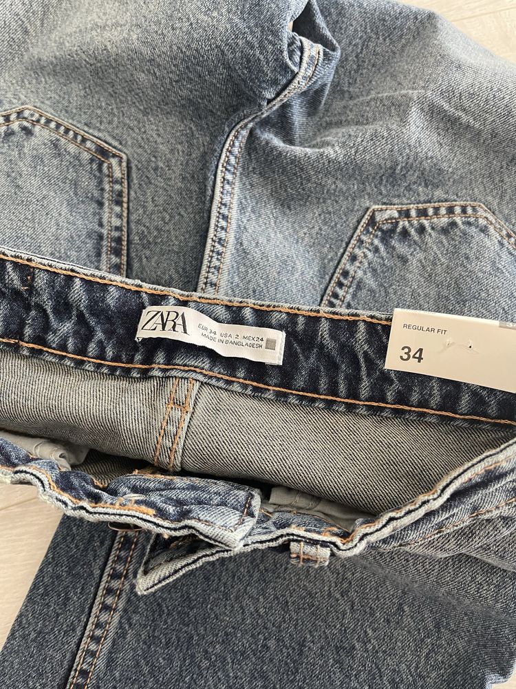 Жіночі Джинси Zara 34р regular fit