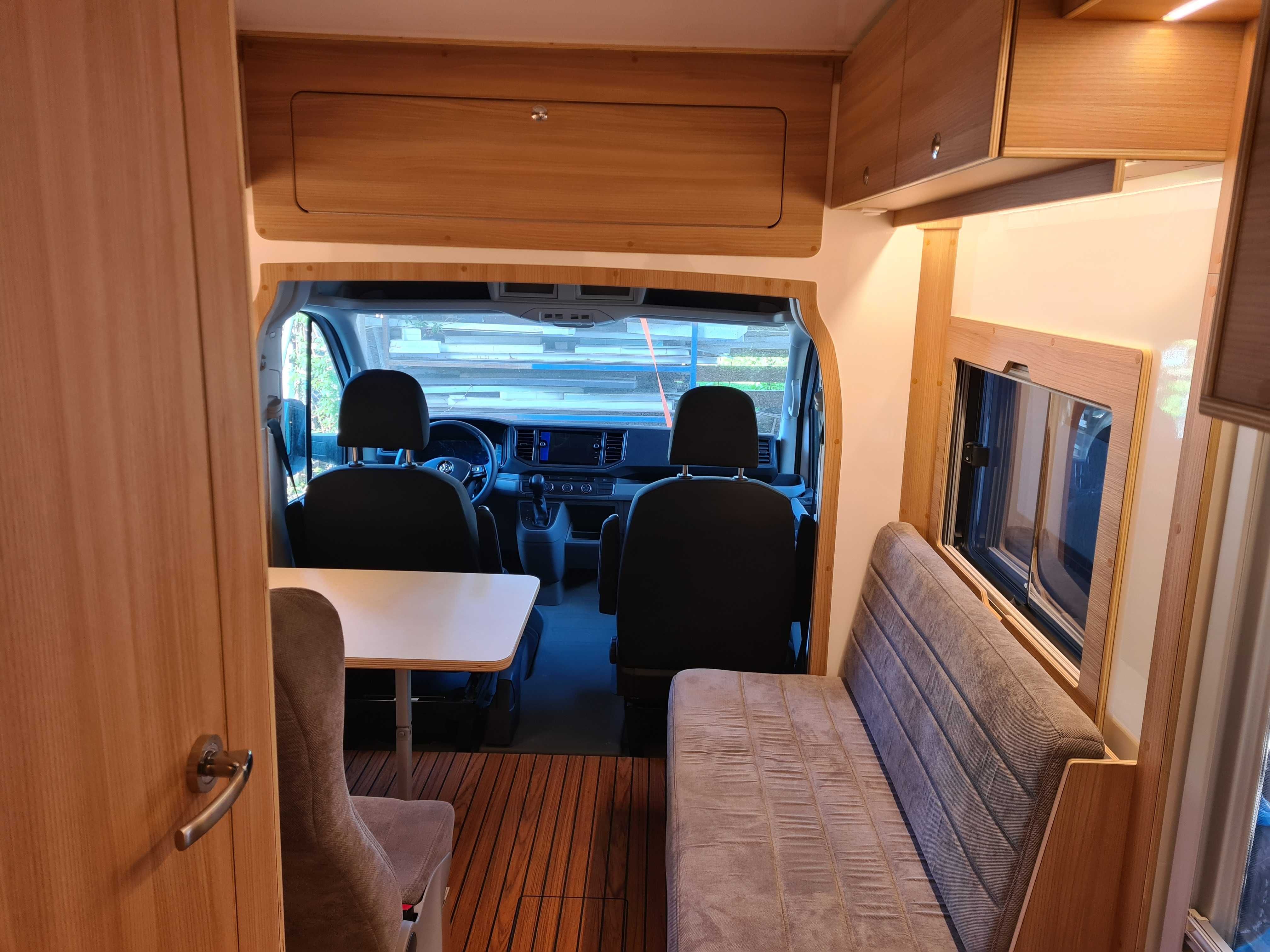KAMPER 2025 EBACAMP VW Crafter Półintegra Camper