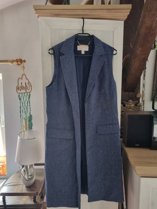 Długa kamizelka płaszcz Michael Kors Len M