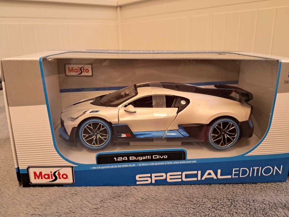 Bugatti divo samochód metalowy