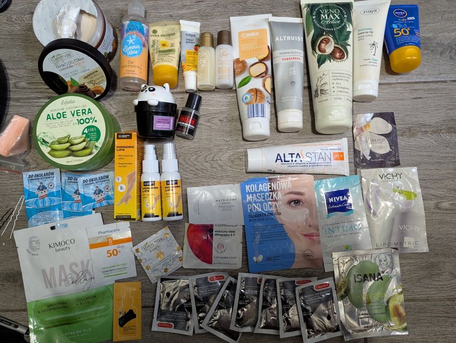 Kosmetyki krem - cena za zestaw