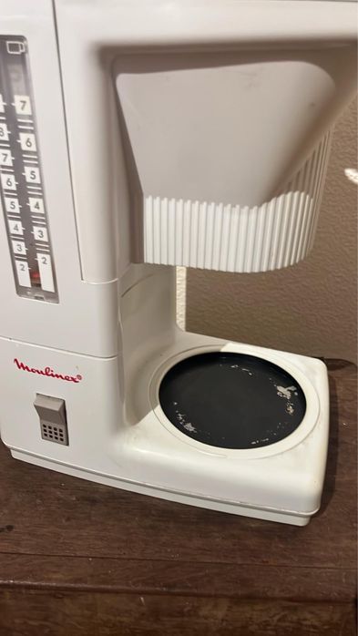 Cafeteira Moulinex Filtro Vintage Branca