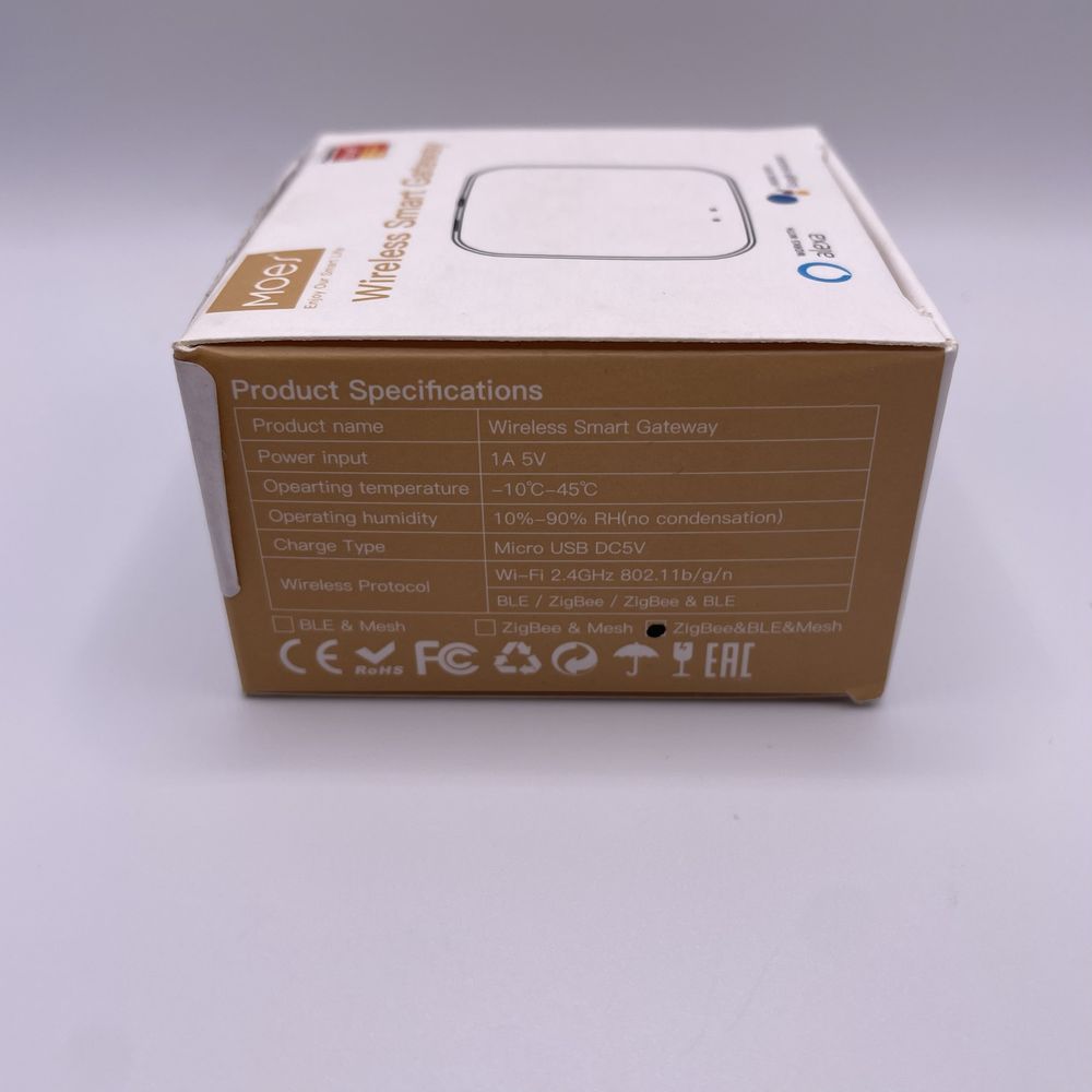 MOES bramka ZigBee Bluetooth WiFi Tuya Smart Life (9)