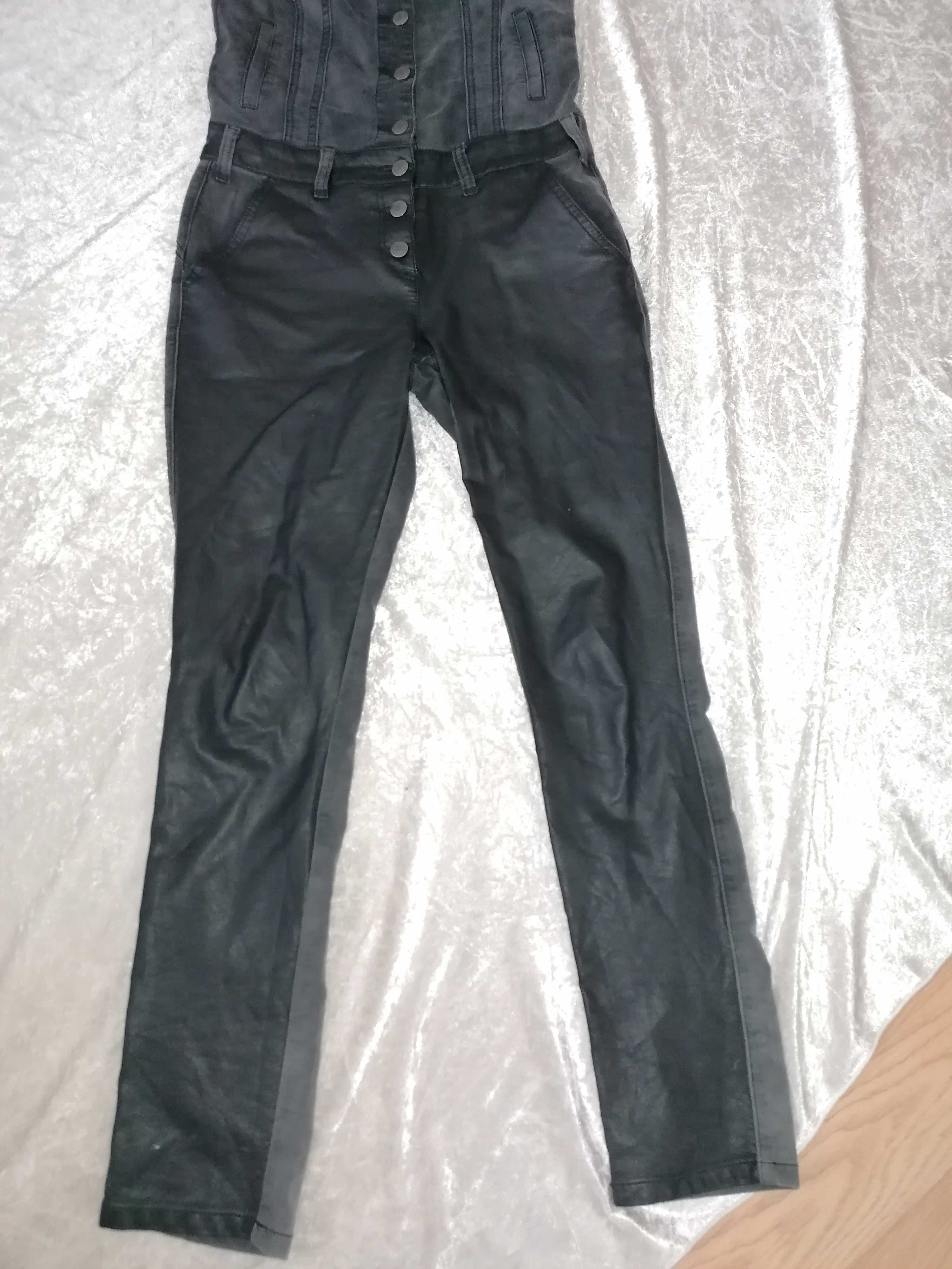 Denium Hunter seksowny kombinezon jeans