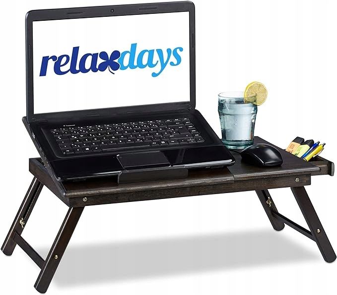 Stolik na laptopa Relaxdays, 24 x 60 x 35 cm , regulacja wysokości