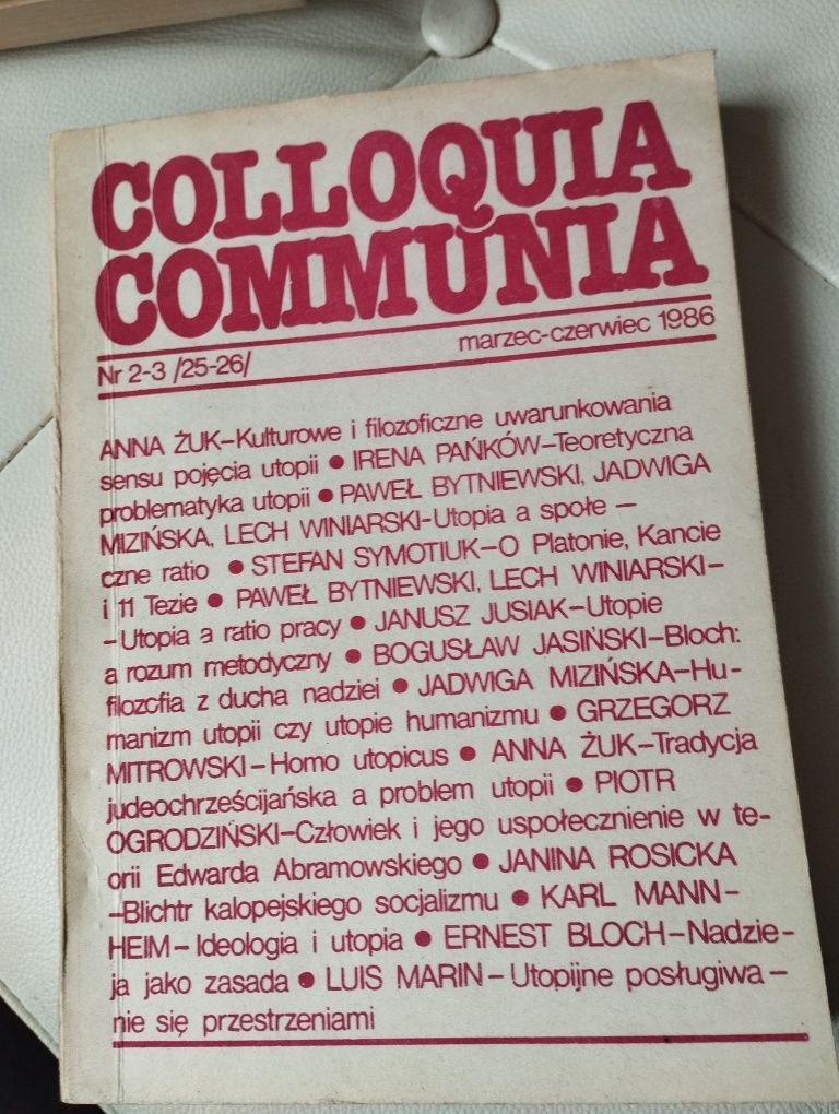 Colloquia communia dwumiesięcznik