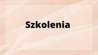 Szkolenia, usługi szkoleniowe kosmetyczne