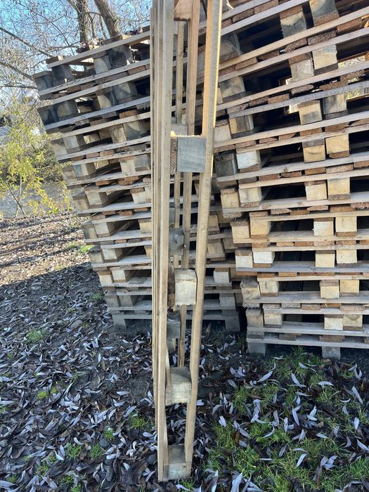 Новий дерев’яний піддон 2×1 м