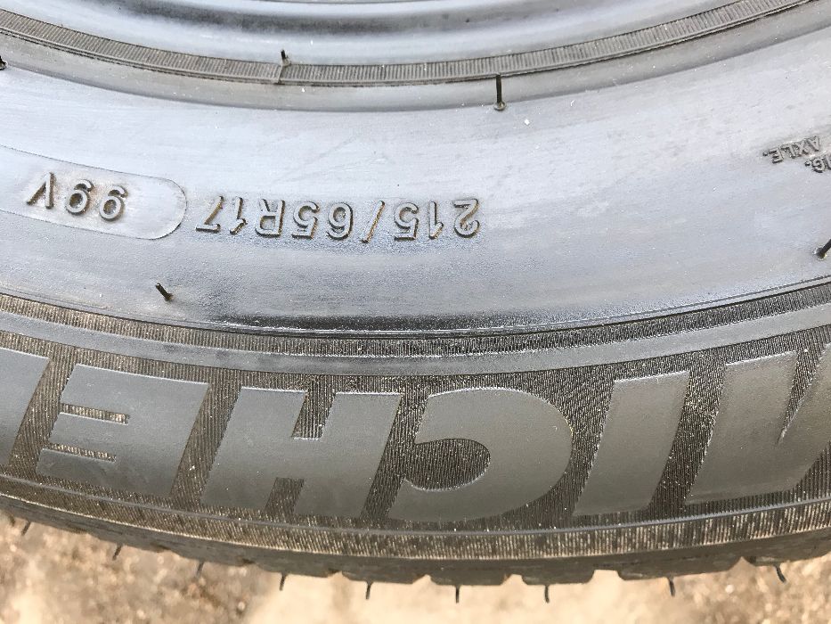 Opony 215 65 R17 Michelin