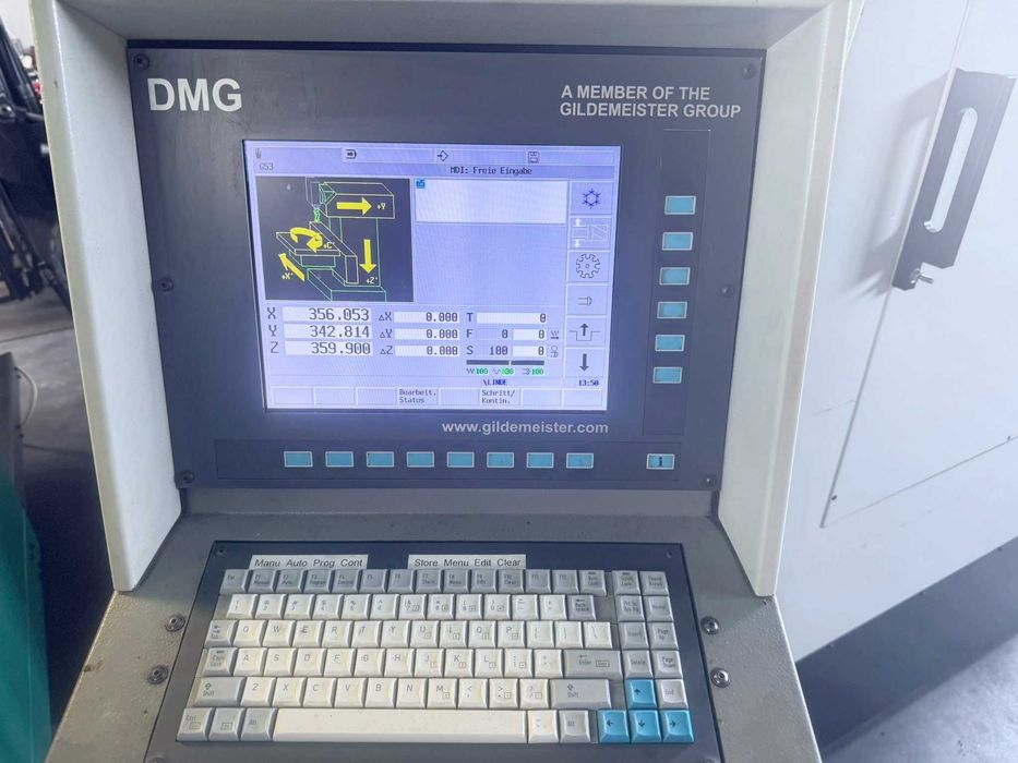 Frezarka CNC DECKEL MAHO DMU 80 T | z Niemiec