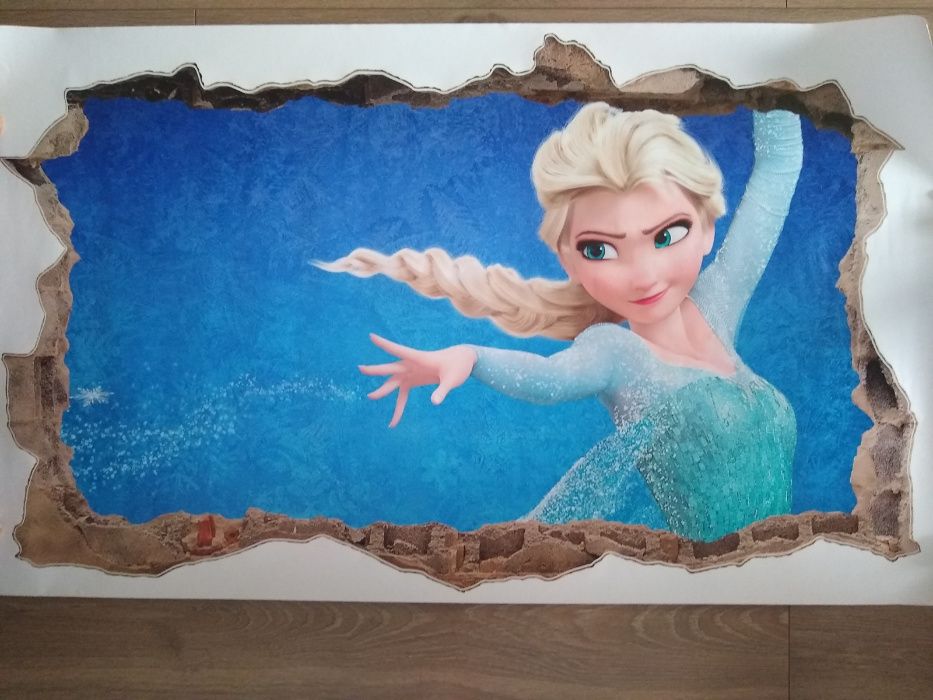 Fototapeta plakat Kraina Lodu Frozen Elza