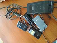Carregador Sony com baterias
